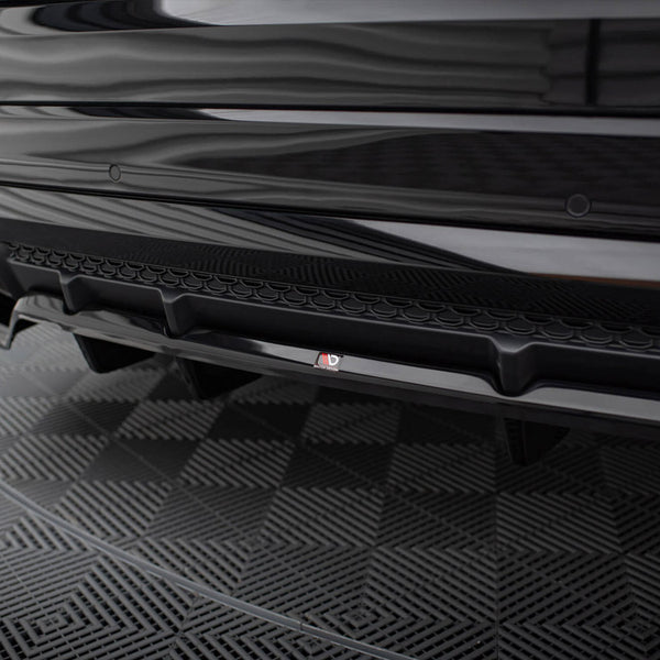 Audi - SQ8 / Q8 S Line MK1 Facelift: Maxton Rear Splitter (Vertical Bars) V1