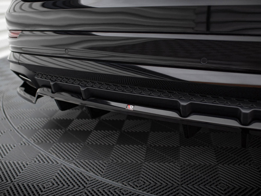Audi - SQ8 / Q8 S Line MK1 Facelift: Maxton Rear Splitter (Vertical Bars) V1