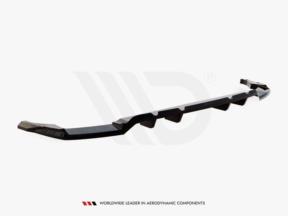 Audi - SQ8 / Q8 S Line MK1 Facelift: Maxton Rear Splitter (Vertical Bars) V1