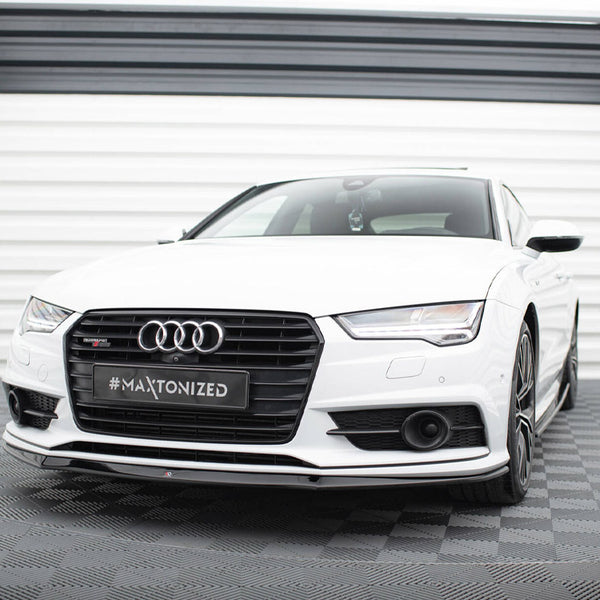 Audi - S7 / A7 S Line C7 Facelift: Maxton Front Splitter