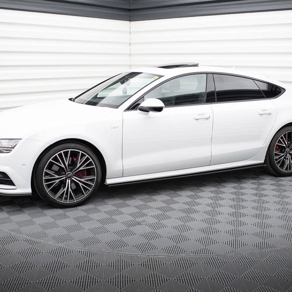 Audi - S7 / A7 S Line C7 Facelift: Maxton Side Skirts