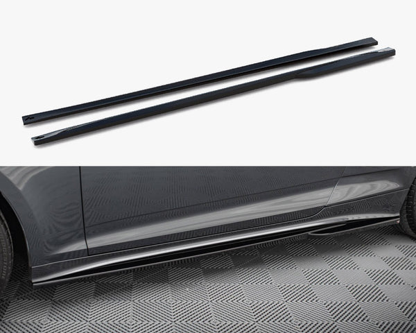 Audi - S5 Coupe / A5 S Line Coupe F5 Facelift: Maxton Side Skirts