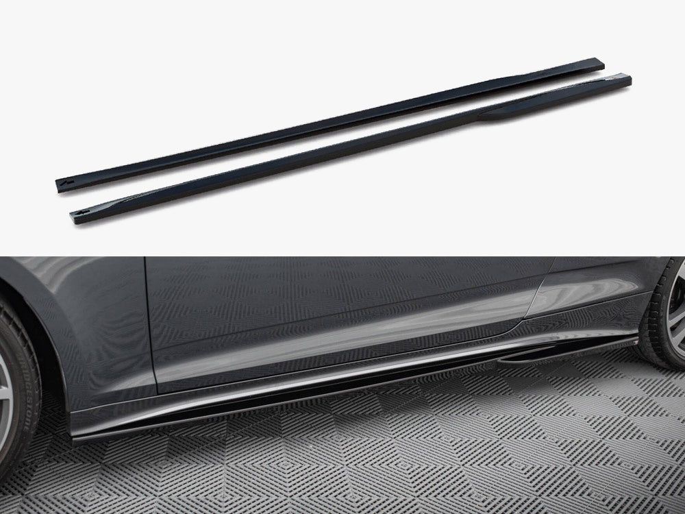 Audi - S5 Coupe / A5 S Line Coupe F5 Facelift: Maxton Side Skirts