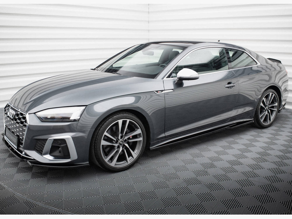 Audi - S5 Coupe / A5 S Line Coupe F5 Facelift: Maxton Side Skirts