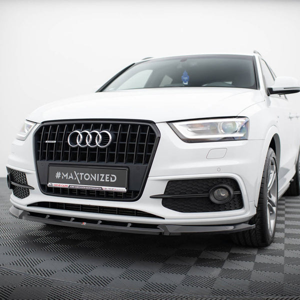 Audi - Q3 S Line 8U: Maxton Front Splitter V1