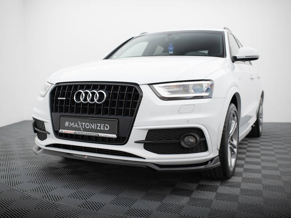 Audi - Q3 S Line 8U: Maxton Front Splitter V2