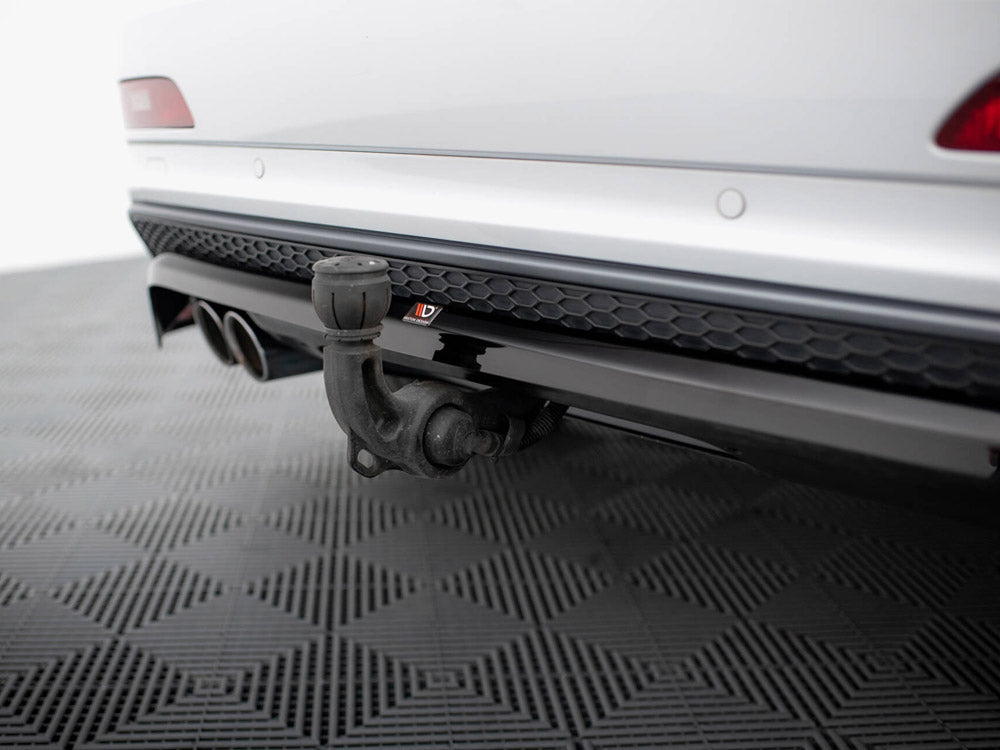 Audi - Q3 S Line 8U: Maxton Rear Splitter (Vertical Bars)