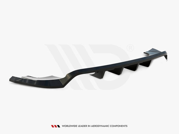Audi - Q3 S Line 8U: Maxton Rear Splitter (Vertical Bars)
