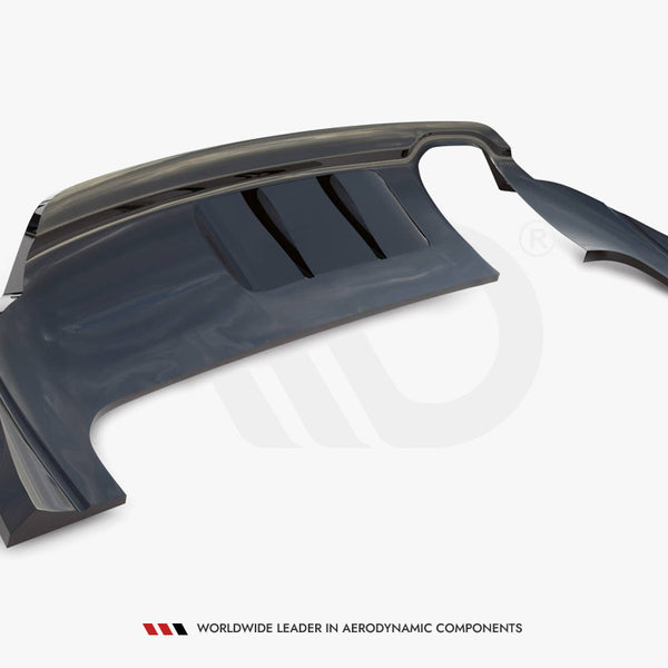 Audi - Q3 S Line 8U: Maxton Rear Splitter (Vertical Bars)