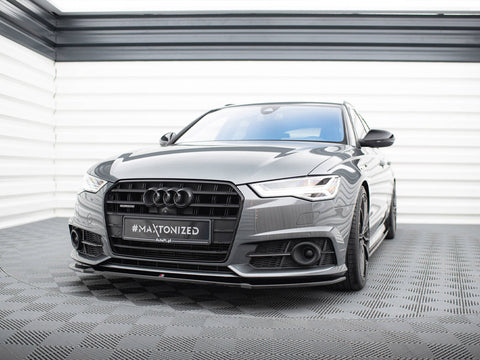 Audi - A6 / A6 C7 S Line / S6 C7 Facelift: Maxton Front Splitter V1