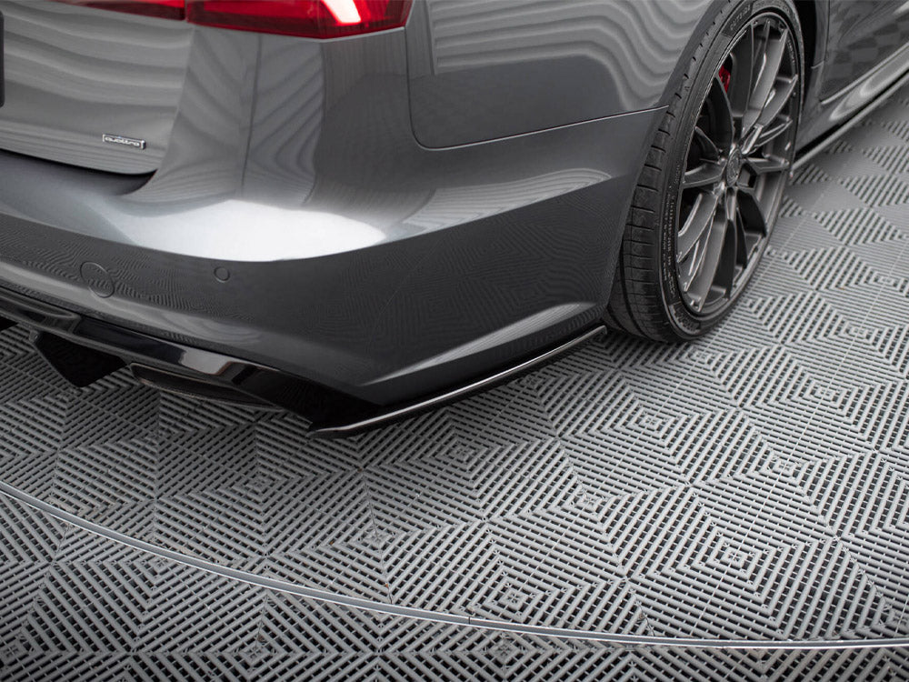 Audi - S6 / A6 S Line / A6 C7 Facelift: Maxton Rear Side Splitters