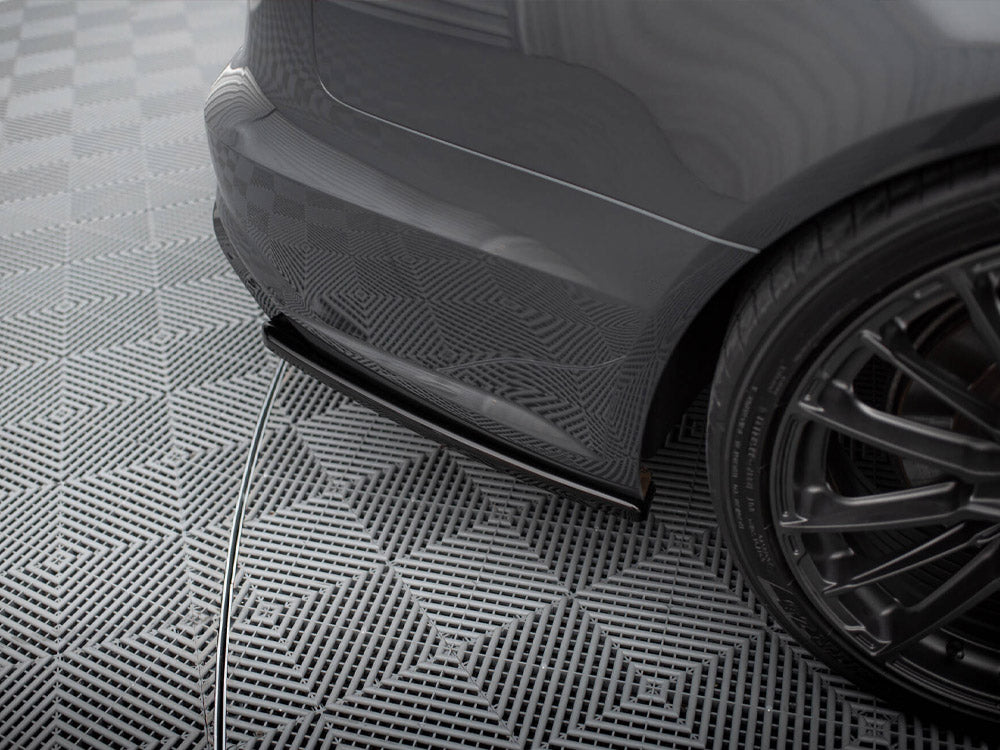 Audi - S6 / A6 S Line / A6 C7 Facelift: Maxton Rear Side Splitters