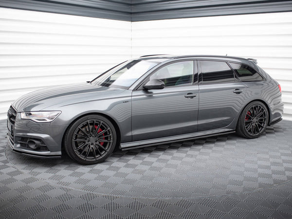 Audi - S6 / A6 S Line / A6 C7 Facelift: Maxton Side Skirts