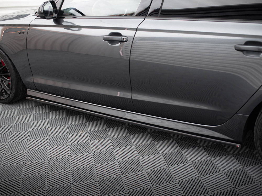 Audi - S6 / A6 S Line / A6 C7 Facelift: Maxton Side Skirts