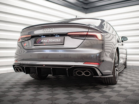Audi - S5 Coupe / Sportback F5: Maxton Rear Side Splitters