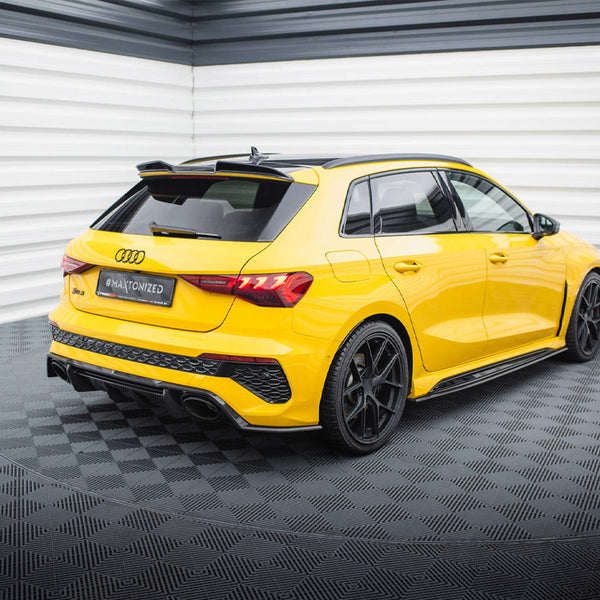 Audi - RS3 Sportback 8Y: Maxton Carbon Fibre Rear Side Splitters