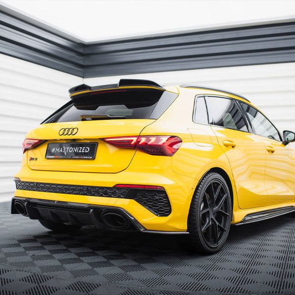 Audi - RS3 Sportback 8Y: Maxton Carbon Fibre Rear Side Splitters