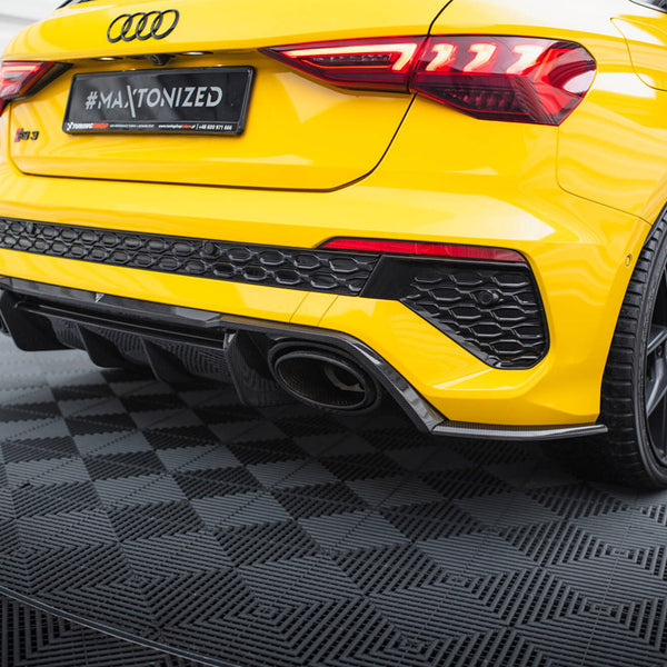 Audi - RS3 Sportback 8Y: Maxton Carbon Fibre Rear Side Splitters