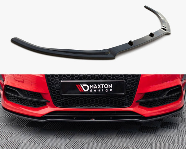 Audi - S3 / A3 S Line 8V Sedan / Cabrio (2013-2016): Maxton Front Splitter V2