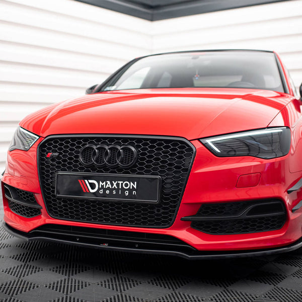 Audi - S3 / A3 S Line 8V Sedan / Cabrio (2013-2016): Maxton Front Splitter V2