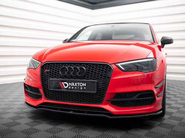 Audi - S3 / A3 S Line 8V Sedan / Cabrio (2013-2016): Maxton Front Splitter V2