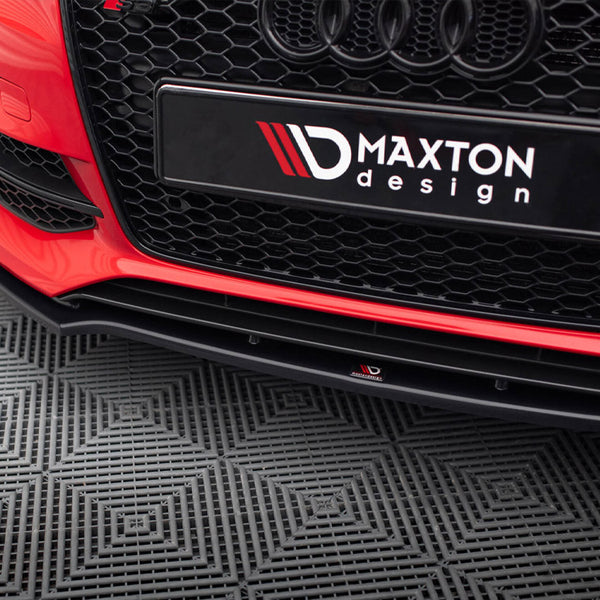Audi - S3 / A3 S Line 8V Sedan / Cabrio (2013-2016): Maxton Front Splitter V2