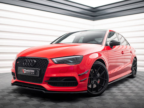 Audi - S3 / A3 S Line 8V Sedan / Cabrio: Maxton Front Bumper Wings (Canards)