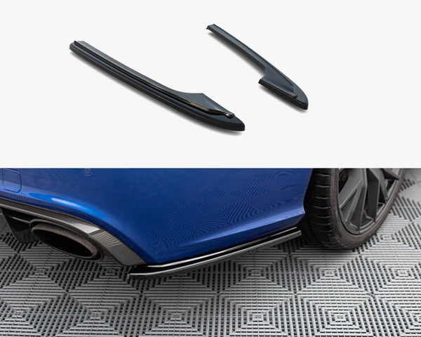 Audi - RS6 C7: Maxton Rear Side Splitters V1