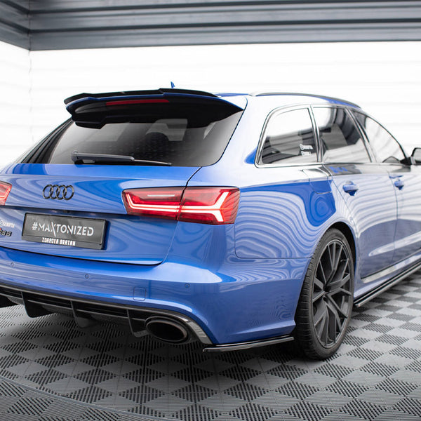 Audi - RS6 C7: Maxton Rear Side Splitters V1