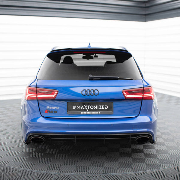 Audi - RS6 C7: Maxton Rear Side Splitters V1