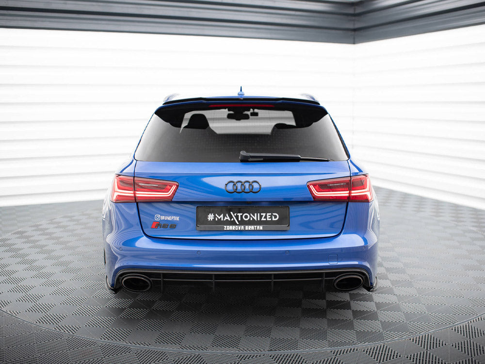 Audi - RS6 C7: Maxton Rear Side Splitters V1