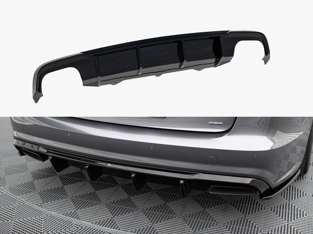 Audi - A6 / A6 C7 S Line / S6 C7 Facelift: Maxton Rear Diffuser V2