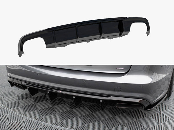 Audi - A6 / A6 C7 S Line / S6 C7 Facelift: Maxton Rear Diffuser V2