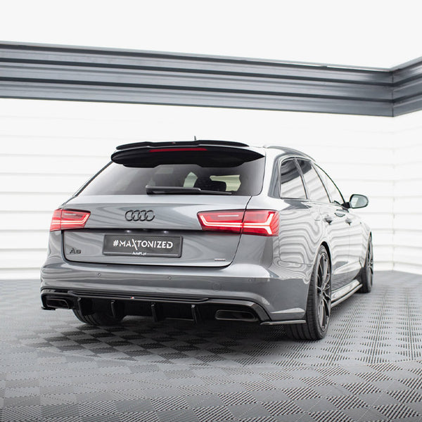 Audi - A6 / A6 C7 S Line / S6 C7 Facelift: Maxton Rear Diffuser V2