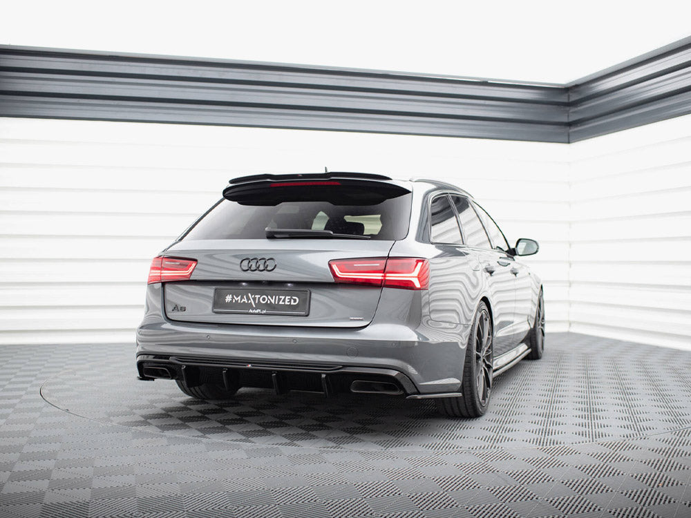 Audi - A6 / A6 C7 S Line / S6 C7 Facelift: Maxton Rear Diffuser V2