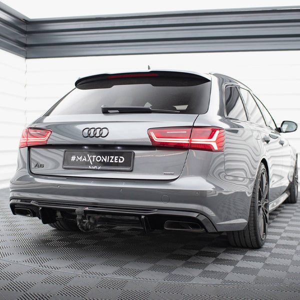 Audi - A6 / A6 C7 S Line / S6 C7 Facelift: Maxton Rear Diffuser V2
