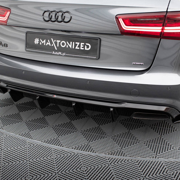 Audi - A6 / A6 C7 S Line / S6 C7 Facelift: Maxton Rear Diffuser V2