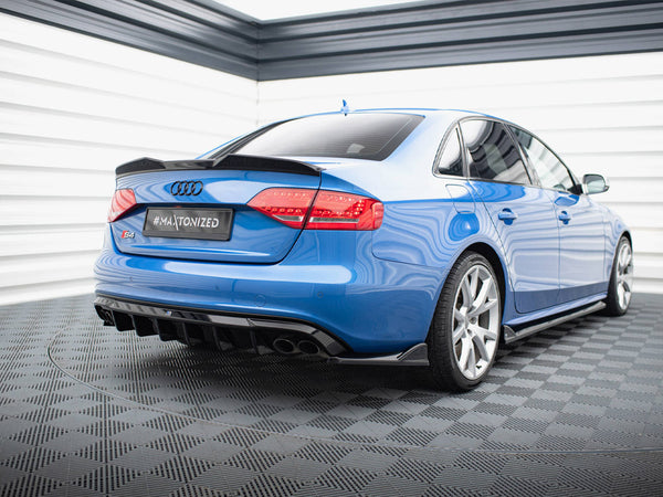 Audi - S4 Sedan B8: Maxton Rear Side Splitters V2