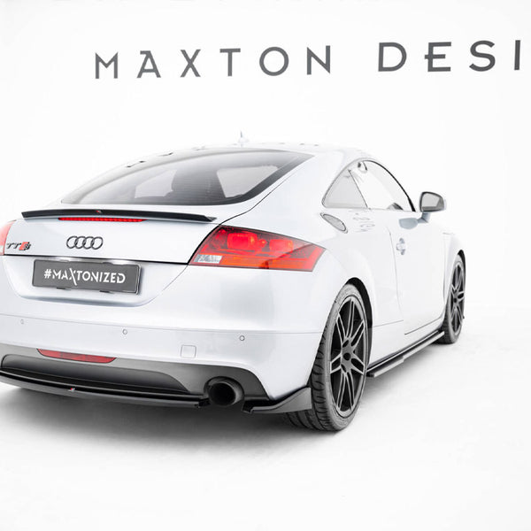 Audi - TT S Line 8J Facelift: Maxton Central Rear Splitter