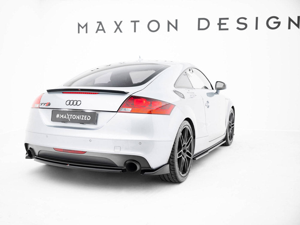 Audi - TT S Line 8J Facelift: Maxton Central Rear Splitter