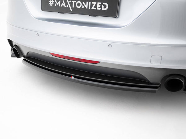 Audi - TT S Line 8J Facelift: Maxton Central Rear Splitter