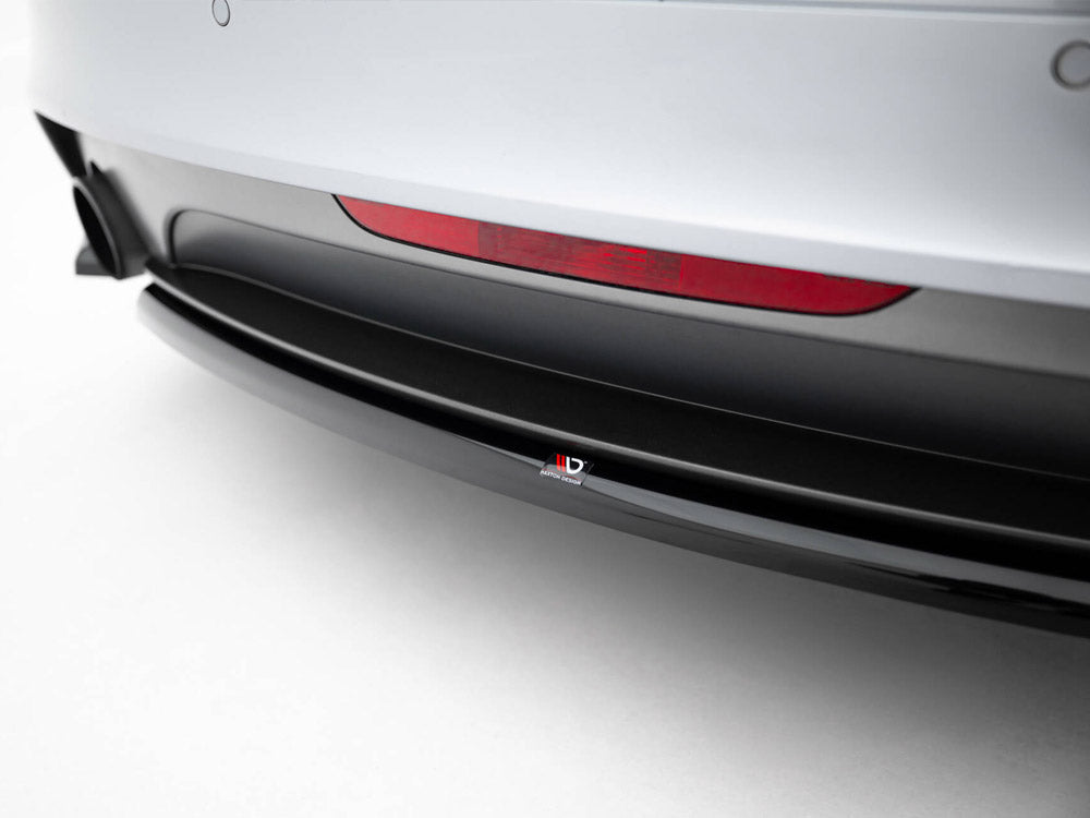 Audi - TT S Line 8J Facelift: Maxton Central Rear Splitter