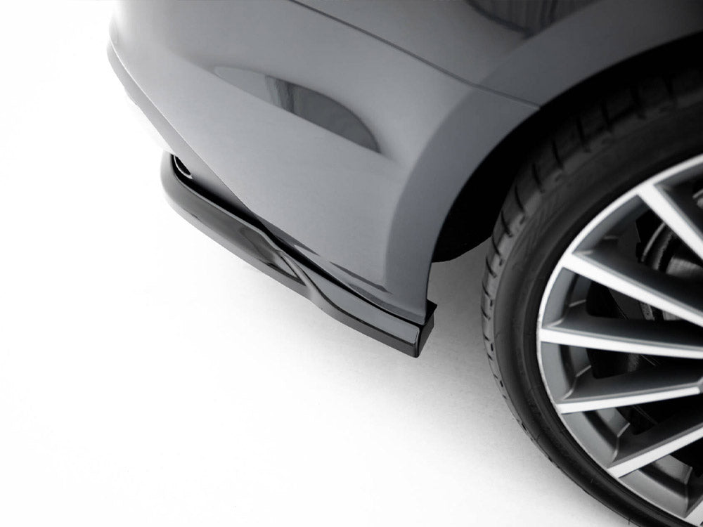 Audi - A5 F5 Facelift: Maxton Rear Splitter (Vertical Bars)
