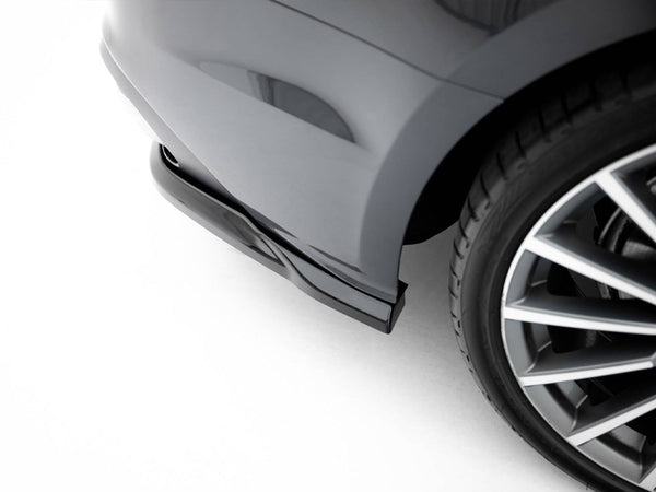 Audi - A5 F5 Facelift: Maxton Rear Splitter (Vertical Bars)
