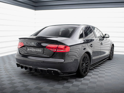 Audi - A4 B8 (Single side dual exhaust version): Maxton Rear Diffuser