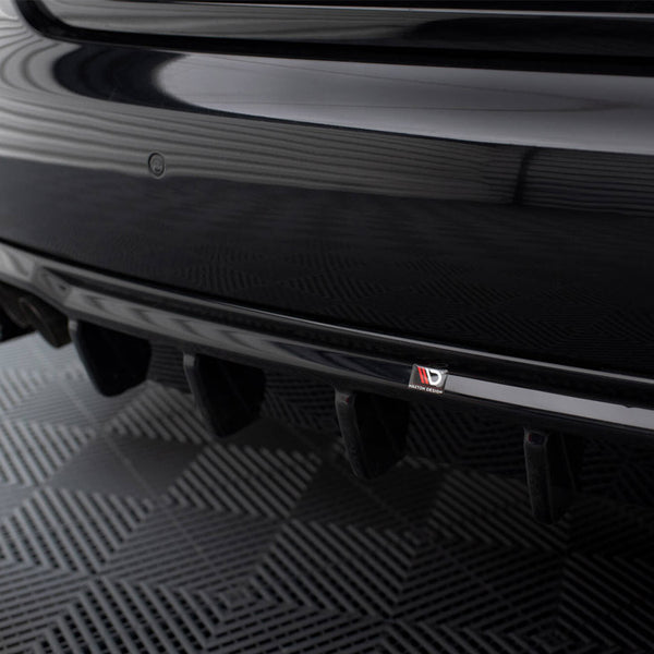 Audi - A4 B8 (Single side dual exhaust version): Maxton Rear Diffuser
