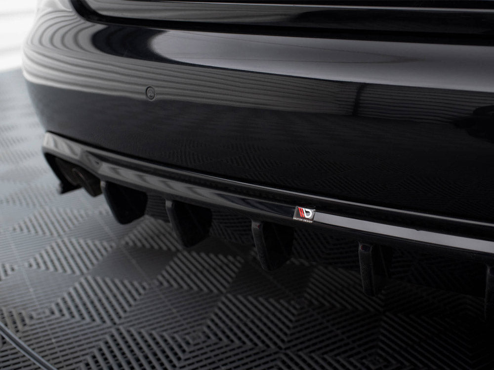 Audi - A4 B8 (Single side dual exhaust version): Maxton Rear Diffuser