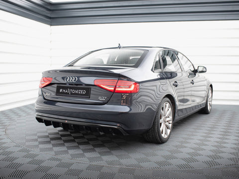 Audi - A4 B8 Facelift (Single side dual exhaust version): Maxton Rear Diffuser