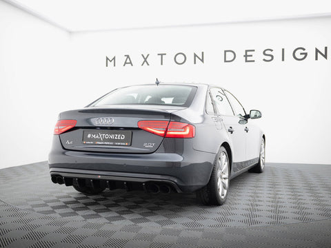 Audi - A4 B8 Facelift (Version with dual exhausts on both sides): Maxton Rear Diffuser