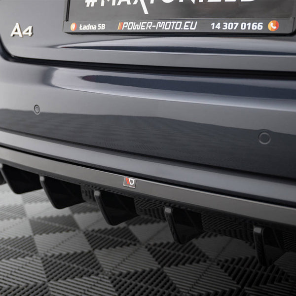 Audi - A4 B8 Facelift (Version with dual exhausts on both sides): Maxton Rear Diffuser
